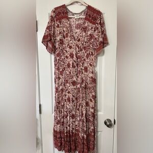 Knox Rose Floral Wrap Dress
